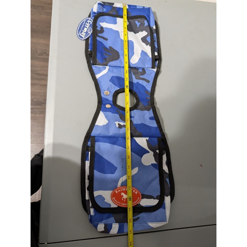 Format Raimenter‎ Camp Horn Bag, Blue Camo, NWT